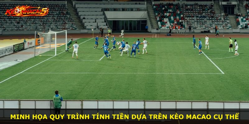 Minh họa quy trình tính tiền dựa trên kèo Macao cụ thể