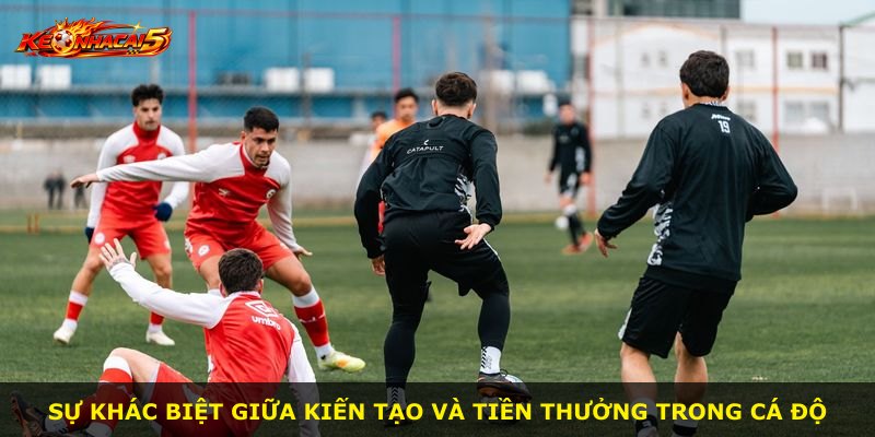 Sự khác biệt giữa kiến tạo và tiền thưởng trong cá độ