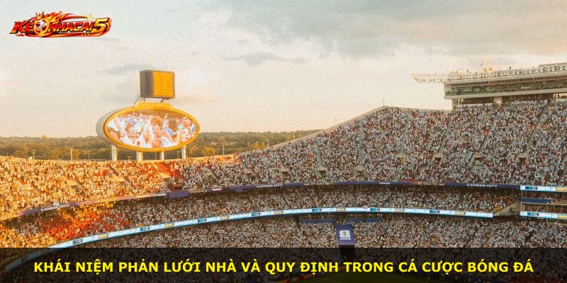 Khái niệm phản lưới nhà và quy định trong cá cược bóng đá